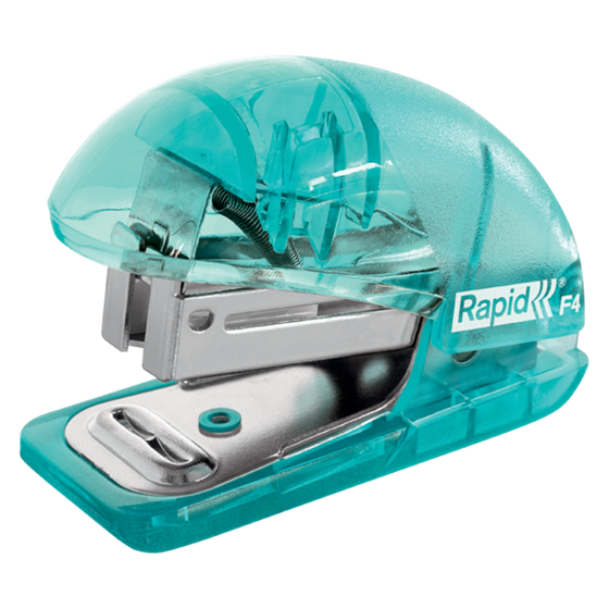 Mini Grapadora Rapid Colour'Breeze F4 Azul