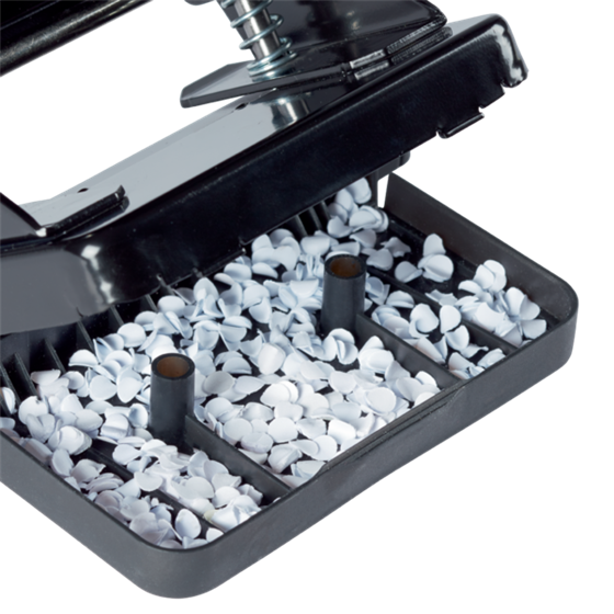 Taladro Metálico De Oficina Mod. 52 Wow De Petrus Blanco 2 Mm/20 Hojas