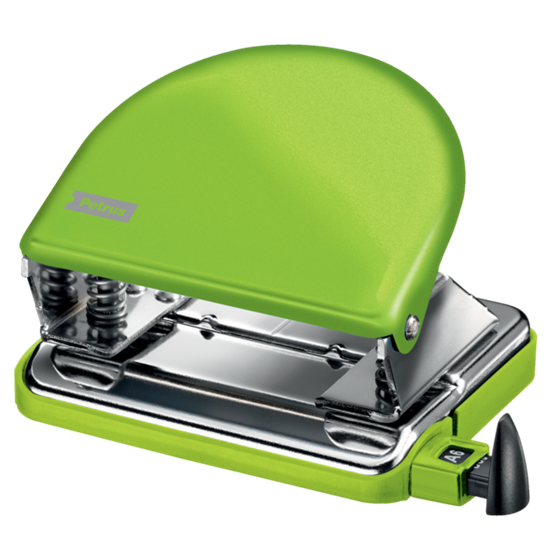 Taladro Metálico De Oficina Mod. 52 Wow De Petrus Verde 2 Mm/20 Hojas