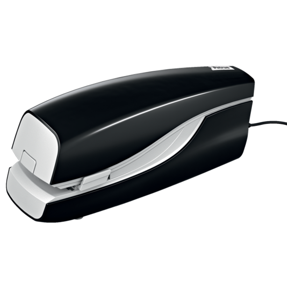 Grapadora Eléctrica De Grapado Plano E-120 Contactless De Petrus Negro