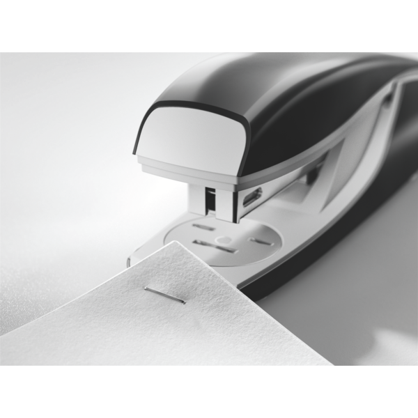 Grapadora De Metal Con Cargador Extra Grande Mod. 2002 De Petrus Negro