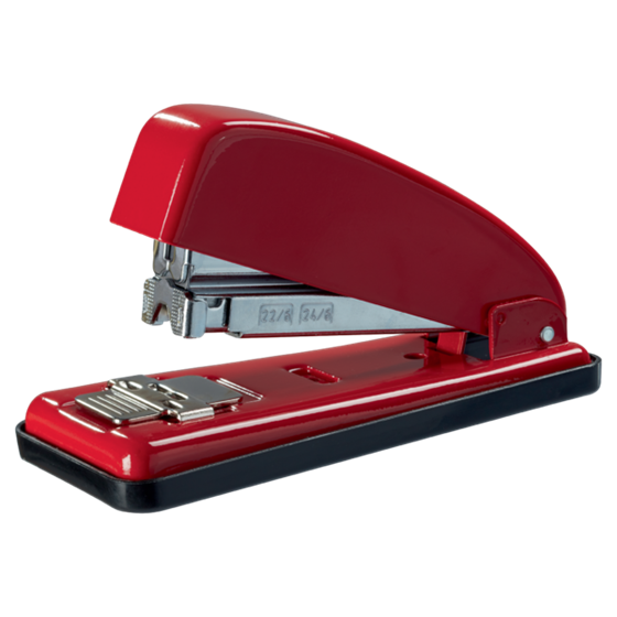 Grapadora Metálica De Oficina Mod. 226 De Petrus Rojo