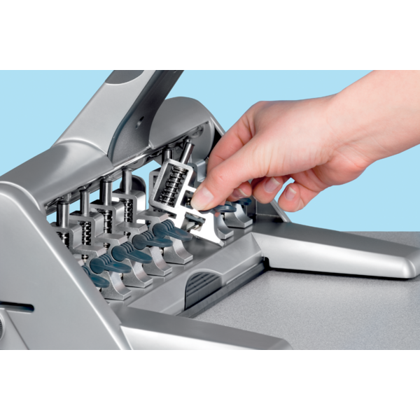 Taladro De Punzones Móviles Mod. 514 De Petrus Plata 3 Mm/30 Hojas (Papel 80 Grs.)