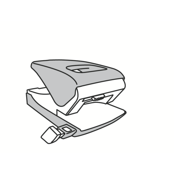 Taladro De Oficina Mod. 85 De Petrus Azul 2,5 Mm/25 Hojas (Papel 80 Grs.)