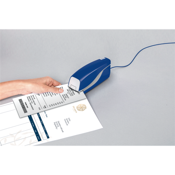 Grapadora Eléctrica E-110 Contactless De Petrus Azul