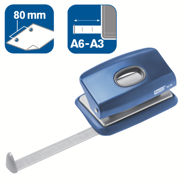Mini Taladro Fc10 Rapid Azul 10 Hojas