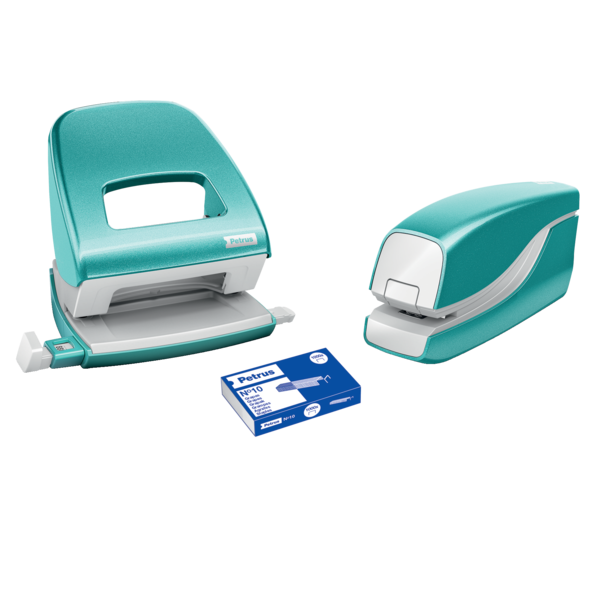 Grapadora Eléctrica Wow E-310 Contactless De Petrus Turquesa