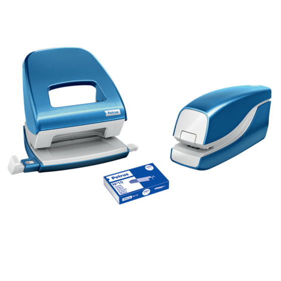 Grapadora Eléctrica Wow E-310 Contactless De Petrus Azul