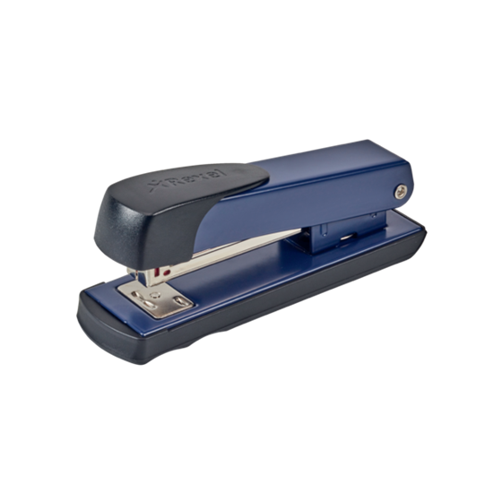 Grapadora Metálica De Media Carga Rexel Meteor Capacidad 20 Hojas Azul