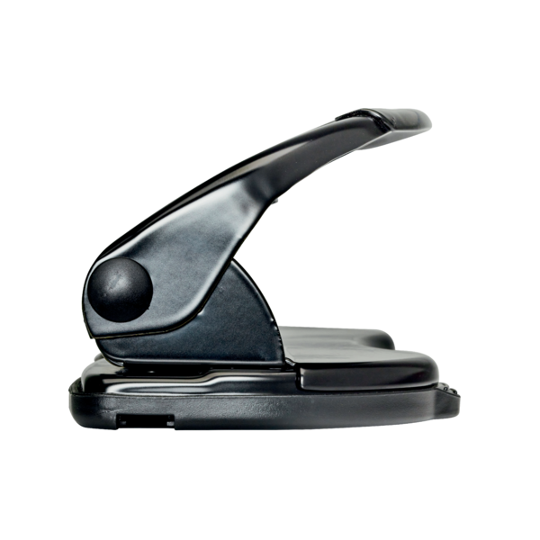 Taladro Metálico Rexel De 4 Punzones V412 Capacidad 12 Hojas Negro