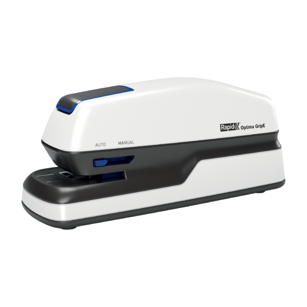 Grapadora Eléctrica Sin Contacto Optima Gripe De Rapid Blanco