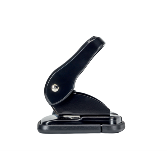 Taladro De Plástico Reciclado De 2 Punzones Rexel Ecodesk Capacidad 20 Hojas Negro