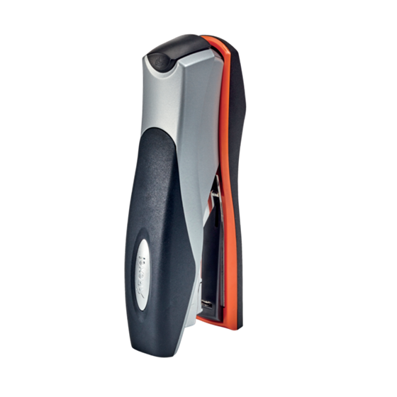 Grapadora Gran Capacidad Sin Esfuerzo Y Grapado Plano Rexel Optima 40 Capacidad 40 Hojas Plata