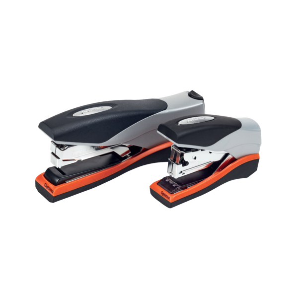 Grapadora Gran Capacidad Sin Esfuerzo Y Grapado Plano Rexel Optima 40 Capacidad 40 Hojas Plata