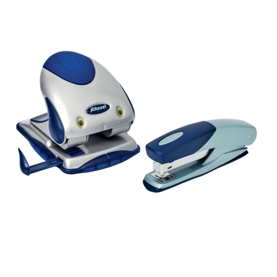 Grapadora De Carga Completa Torador Azul