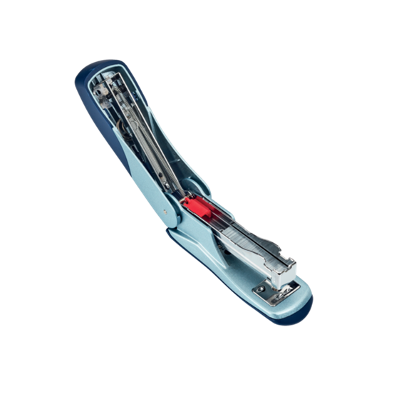 Grapadora Metálica De Media Carga Rexel Matador Capacidad 25 Hojas Azul