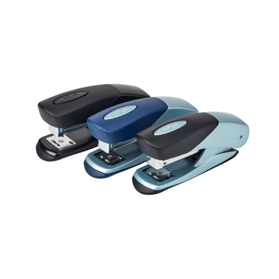 Grapadora Metálica De Media Carga Rexel Matador Capacidad 25 Hojas Azul