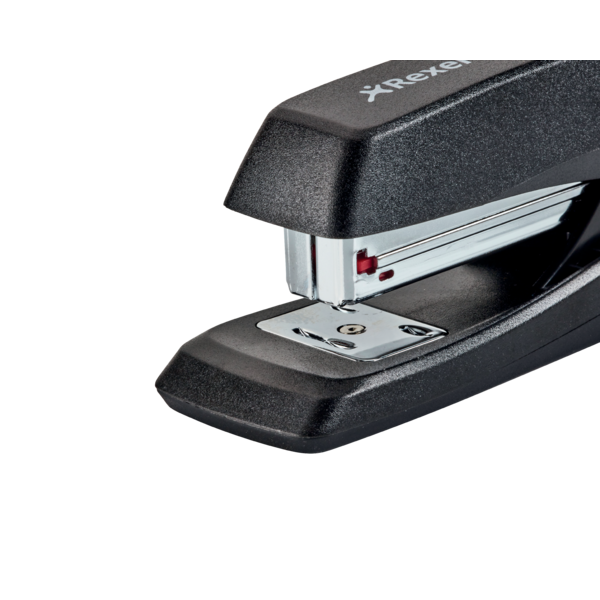 Grapadora De Media Carga Rexel Ecodesk Ecológica De Plástico Capacidad 20 Hojas Negro