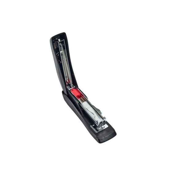 Grapadora De Media Carga Rexel Ecodesk Ecológica De Plástico Capacidad 20 Hojas Negro