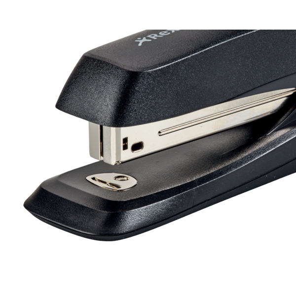 Grapadora De Carga Completa Rexel Ecodesk Ecológica De Plástico Capacidad 20 Hojas Negro
