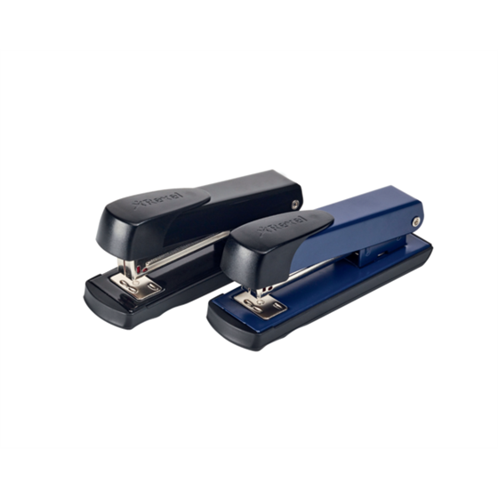 Grapadora Metálica De Media Carga Rexel Meteor Capacidad 20 Hojas Negro