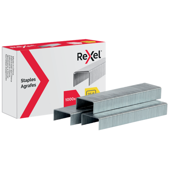 Grapas Rexel No. 56 (26/6) - Caja De 1000 