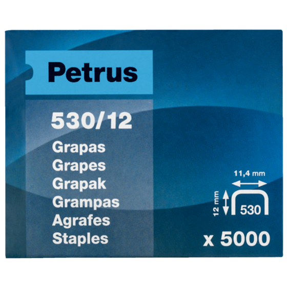 Grapas Mod. 530/12 De Petrus 