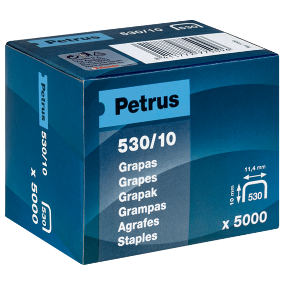 Grapas Mod. 530/10 De Petrus 