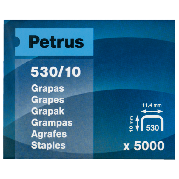 Grapas Mod. 530/10 De Petrus 