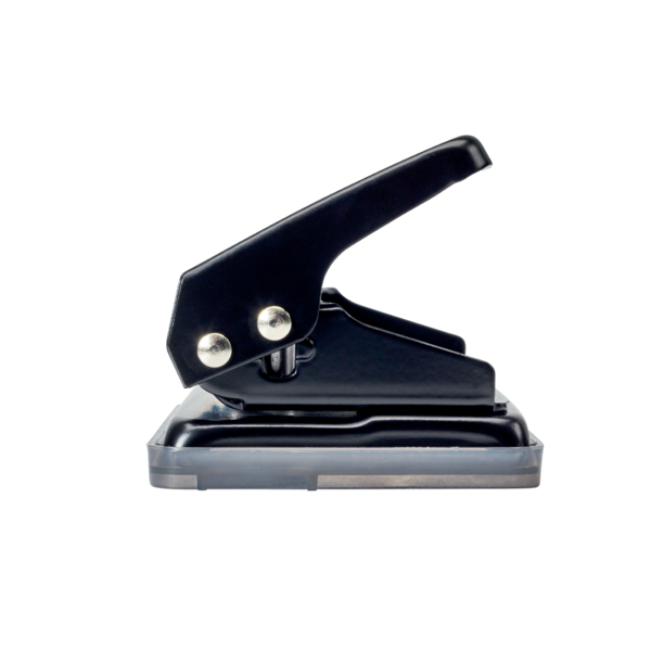 Taladro Metálico De 2 Agujeros Rexel Student Negro