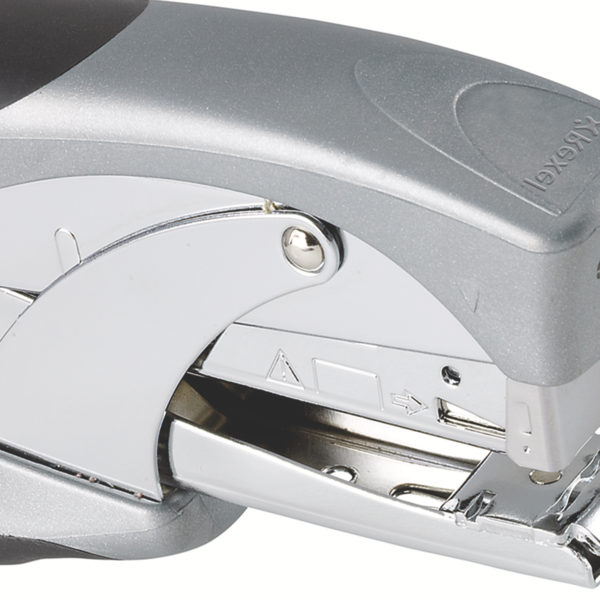 Grapadora Metálica De Tenaza Rexel Office 56 Capacidad 25 Hojas Plata