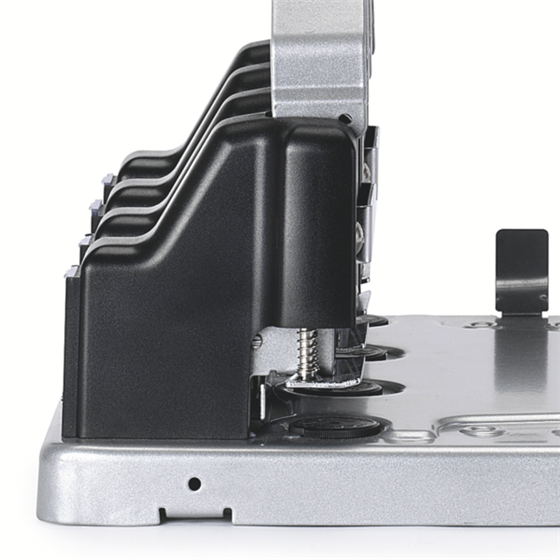 Taladro Gran Capacidad De 4 Punzones Rexel Hd4150 Capacidad 150 Hojas Plata