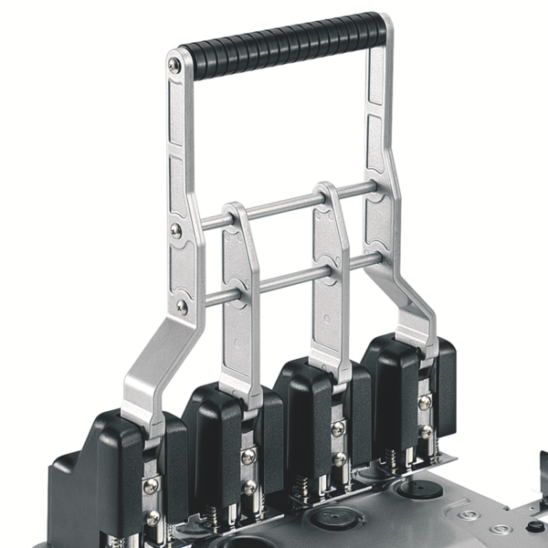 Taladro Gran Capacidad De 4 Punzones Rexel Hd4150 Capacidad 150 Hojas Plata