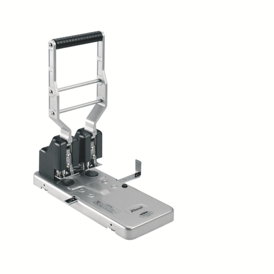 Taladro Gran Capacidad De 2 Punzones Rexel Hd2150 Capacidad 150 Hojas Plata