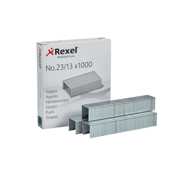 Grapas Rexel No. 23/13 - Caja De 1000 
