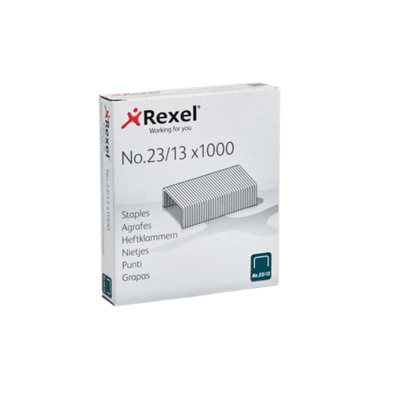 Grapas Rexel No. 23/13 - Caja De 1000 