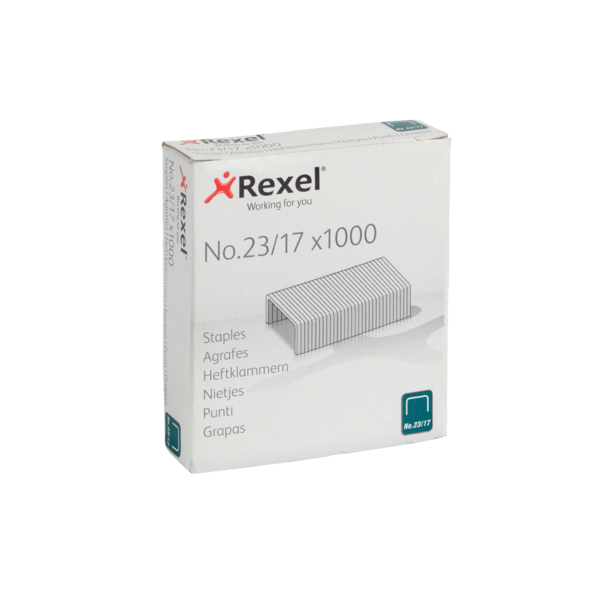Grapas Rexel No. 23/17 - Caja De 1000 