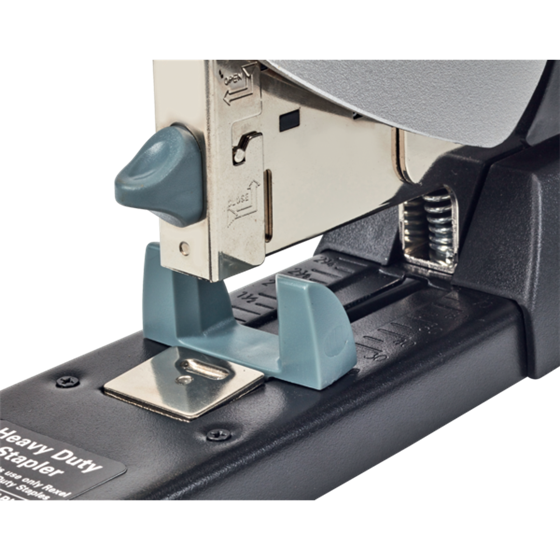 Grapadora Metálica Gran Capacidad Rexel Apollo Capacidad 200 Hojas Plata