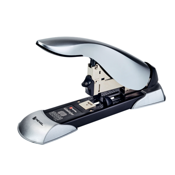 Grapadora Metálica Gran Capacidad Rexel Gladiator Capacidad 160 Hojas Plata