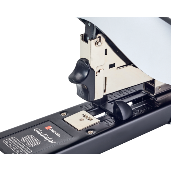 Grapadora Metálica Gran Capacidad Rexel Gladiator Capacidad 160 Hojas Plata