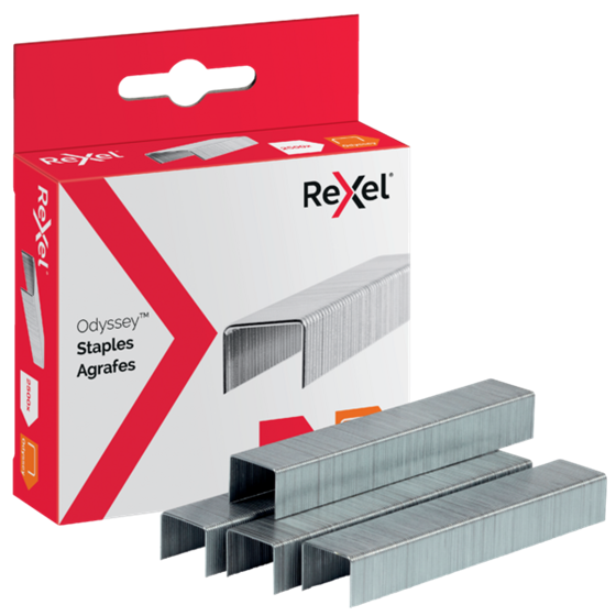 Caja De 2500 Grapas Rexel Odyssey Galvanizadas 