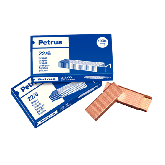 Grapas Mod. 22/6 De Petrus 