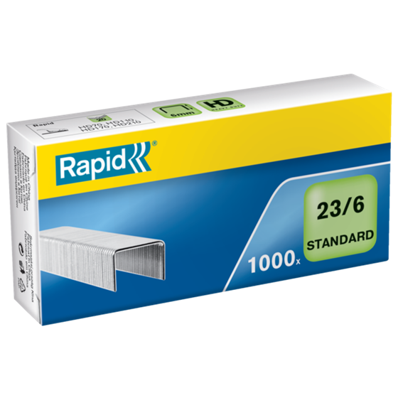 Grapas Estándares Rapid 23/6 