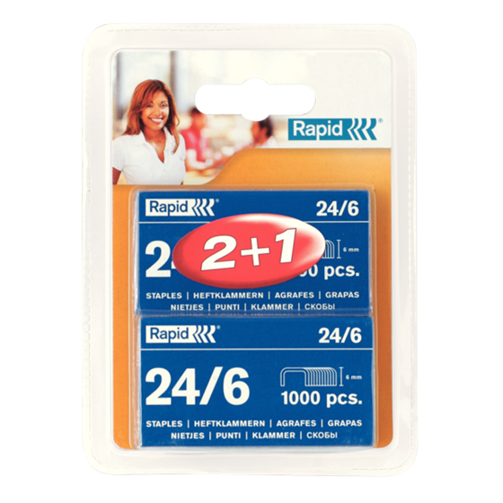 Grapas Estándares Rapid 24/6 