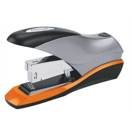 Grapadora Gran Capacidad Sin Esfuerzo Y Grapado Plano Rexel Optima 70 Capacidad 70 Hojas Plata