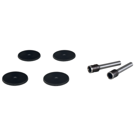 Set De 2 Punzones Y 4 Discos Rexel Punch Para Taladro Hd2300X 