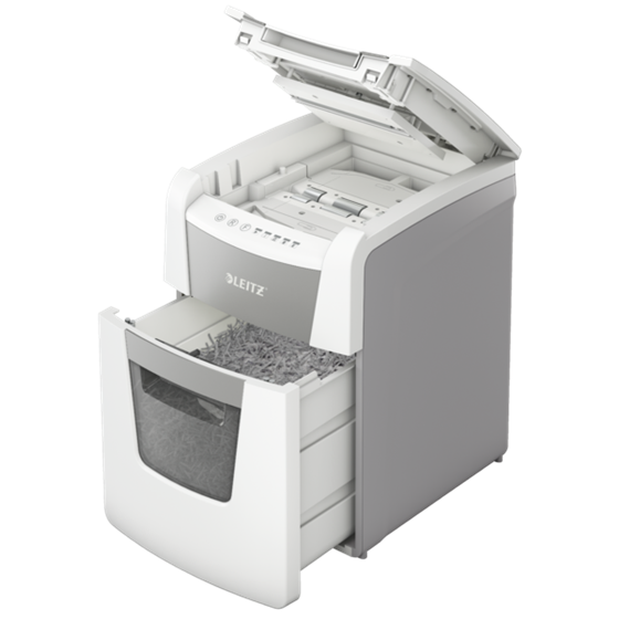 Destructora Automática Para Pequeña Oficina Leitz Iq 100 Autofeed P5
