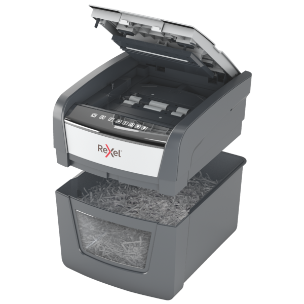 Destructora Automática Rexel Optimum Autofeed 45X De Corte En Partículas