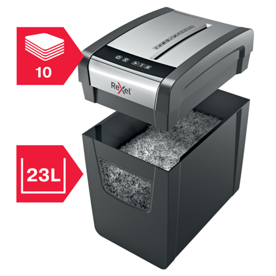 Destructora De Papel Rexel Momentum X410-Sl Slimline