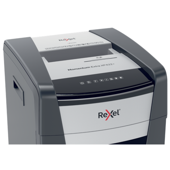 Rexel Momentum Extra Xp422+ Destructora De Papel De Corte En Partículas Sin Atascos